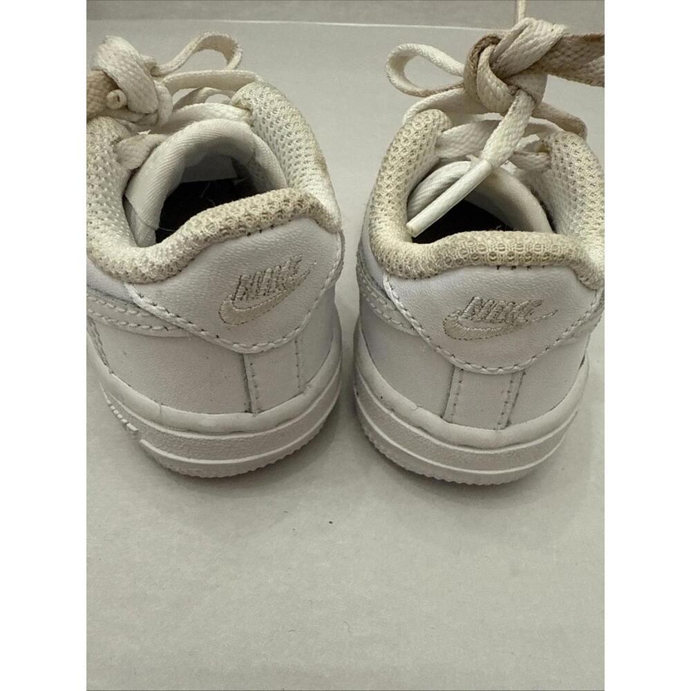 Nike Air Force 1 AF1 child Size 3C White Athletic Sneakers (DH2926-111) - Picture 4 of 8